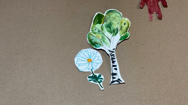 Наша родина - Россия, мультик сделанный детьми