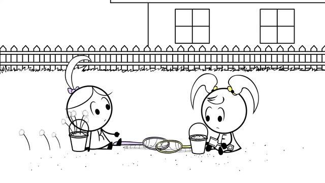 Emma & Kate Learn Seasons _Fall Leaves_- EK Doodles Educational Animation