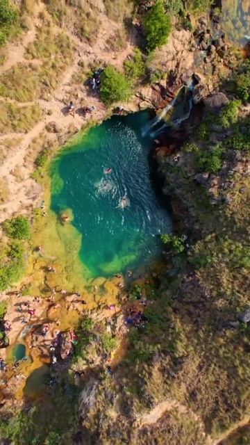 Живописный водопад La Silampa, Панама