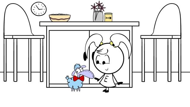 Pretend Play Ice Cream Surprise with EK Doodles Animation for Kids