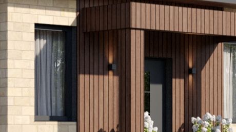 Каркасно-монолитный дом 119-2 м2