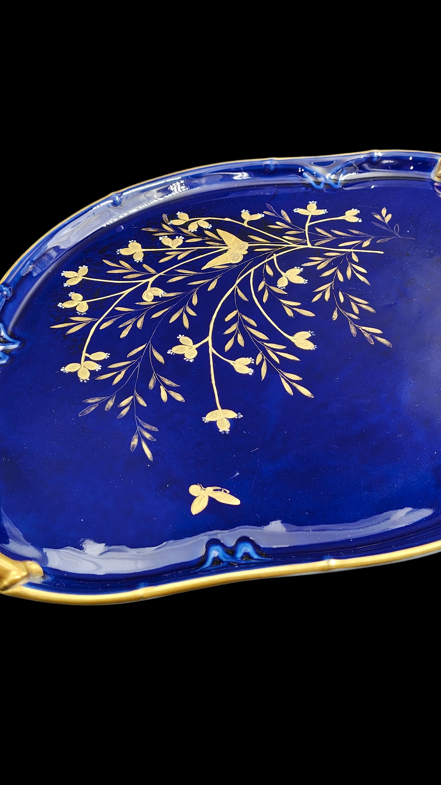 Фарфоровый поднос Нач. 20 века Франция / 134261.