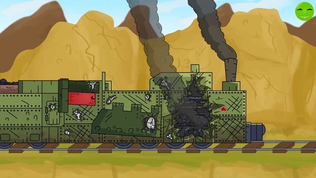 Бомбы падают - Мультики про танки