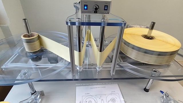 Видеоинструкция. Перемотчик ЭПМ 1-60 для рулонов больших диаметров 40-60 см