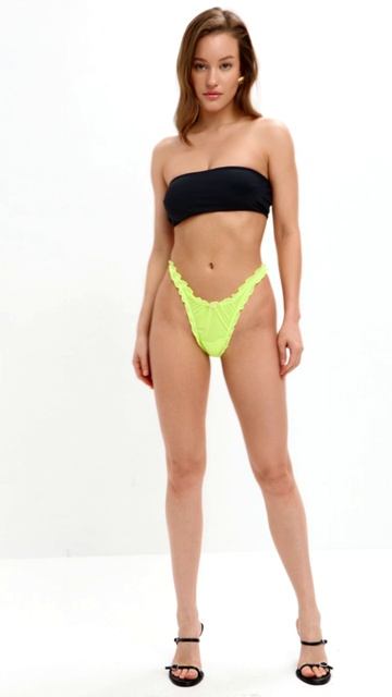 Трусики Zefirki Lime. Бренд Luxtdilingerie. Твоё бельё, как хочет Он