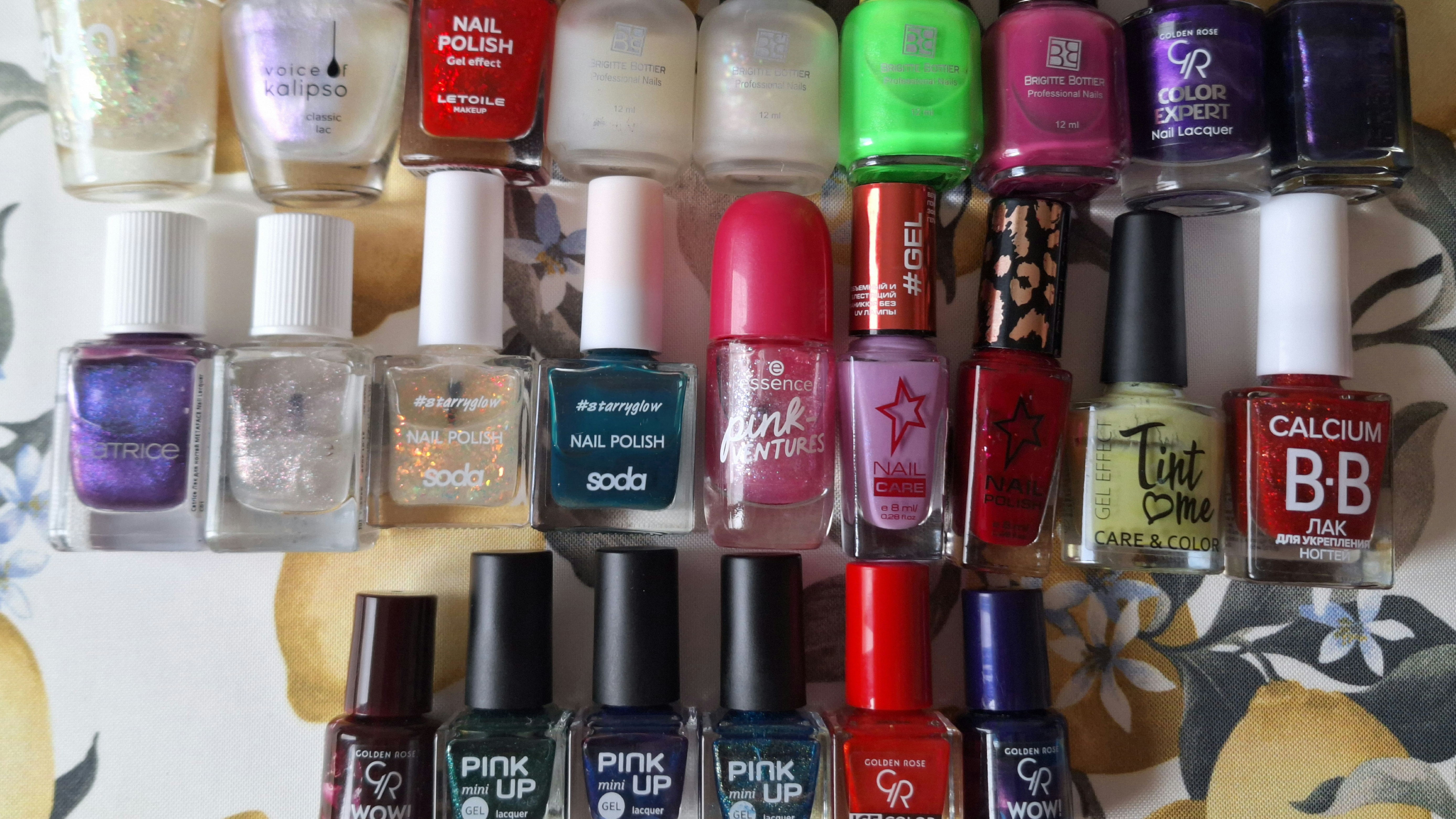 Моя коллекция лаков: сборная солянка😄