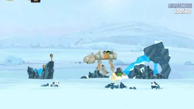 Angry Birds Star Wars - Hoth - level 3-11 Walkthrough