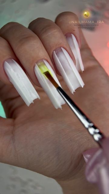 Сочные летние⛱️💅🏽#ногти #верхниеформы #наращиваниеногтей #маникюр