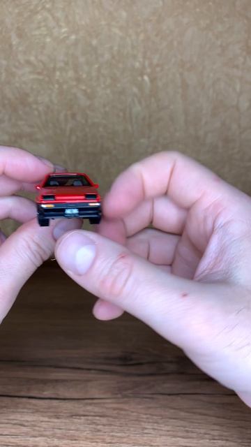 Распаковка и обзор Toyota AE86 MSZ 1:64