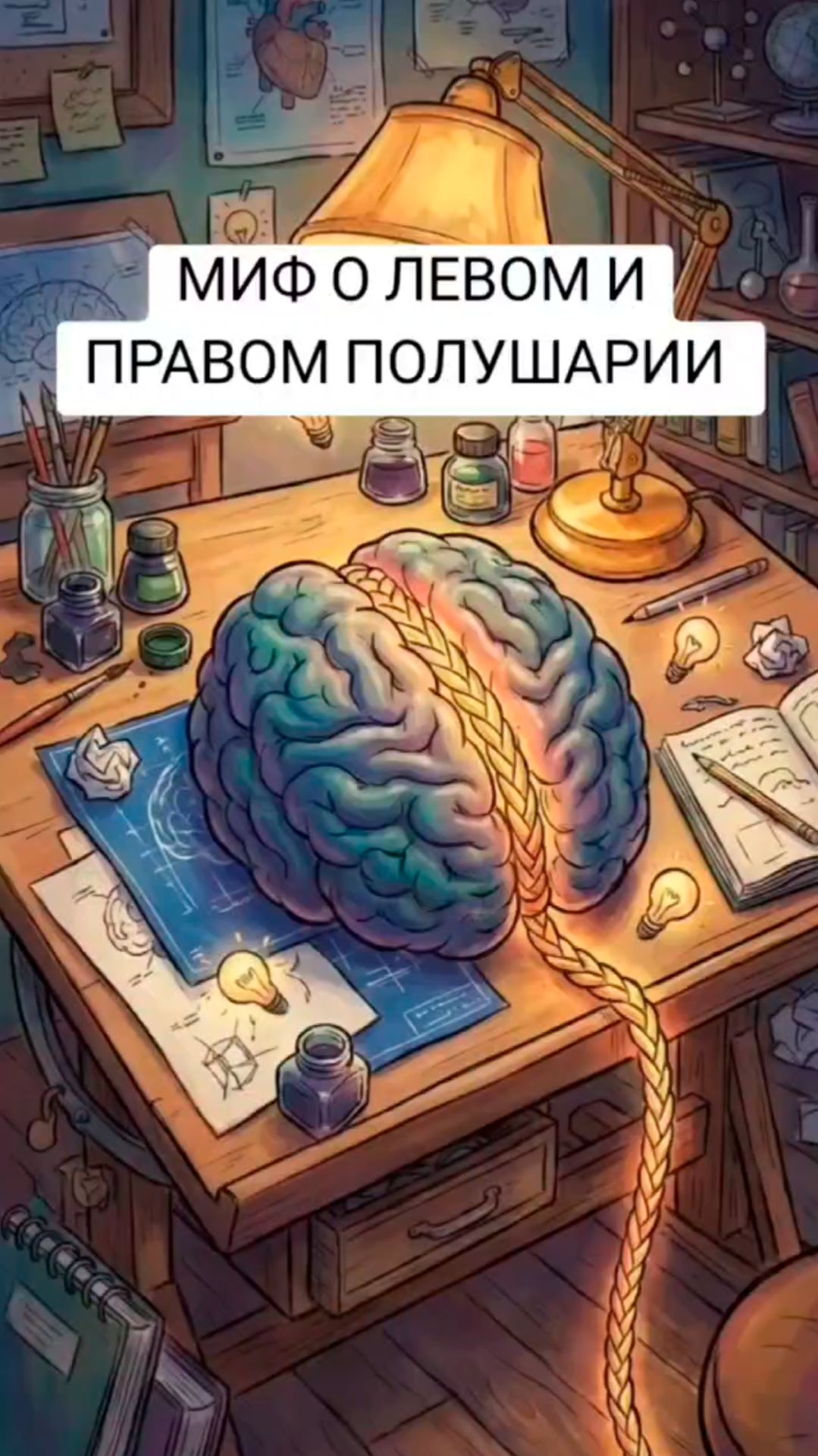 Миф о левом и правом полушарии