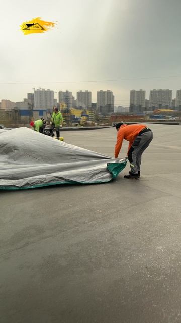 Кровельные работы в Котельниках: устройство ПВХ мембраны