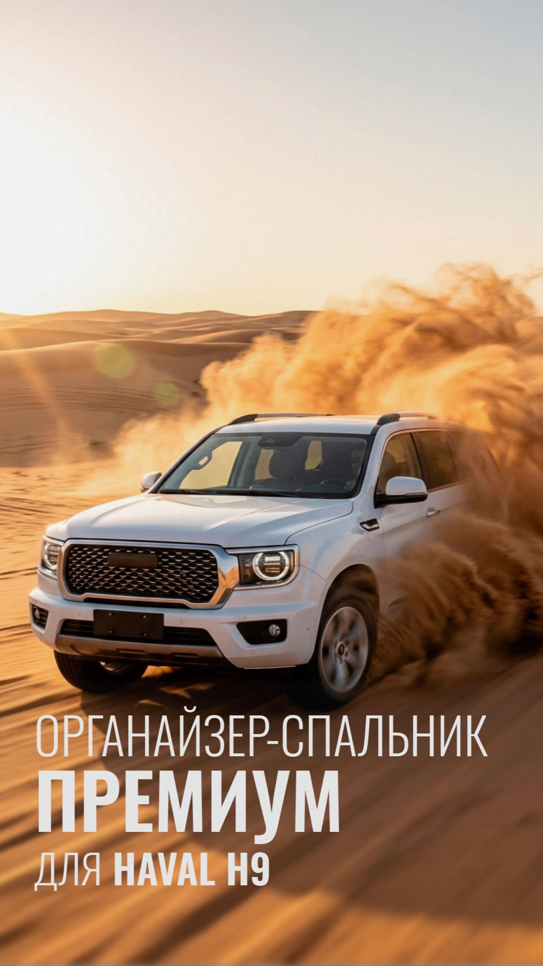 Органайзер-спальник Премиум для Haval H9