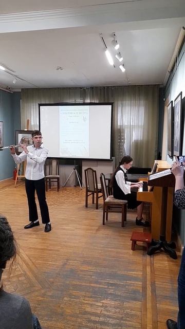 Ю.Должиков «Ностальгия» флейта: Дробышев Александр.  ф-но: Пинимясова Варвара