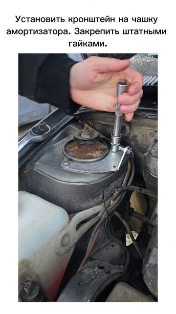 АМОРТИЗАТОРЫ (ГАЗОВЫЕ УПОРЫ) ДЛЯ КАПОТА АВТОМОБИЛЯ НА LADA KALINA 2004-2013 комплект 1