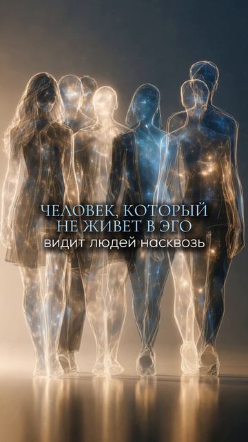 Человек, который не живет в эго, видит людей насквозь