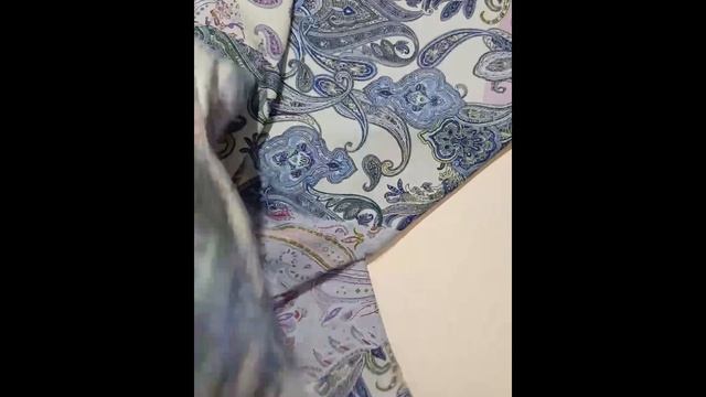 Вискозный креп пейсли ИТАЛИЯ