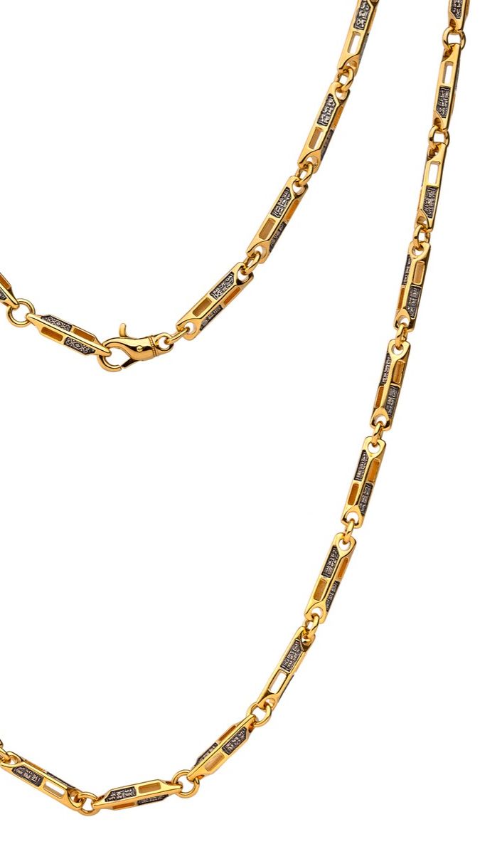 Цепь «Молитва к Богородице «Воспитание» серебро 925 проба (арт. 04.177)