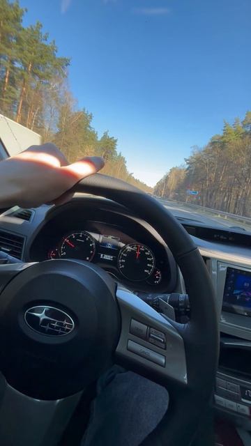 Динамика разгона Subaru Outback BR