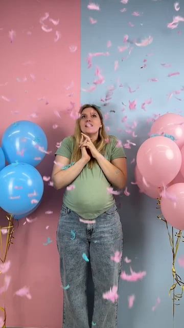 Воздушные гелиевые шары Гендер-пати