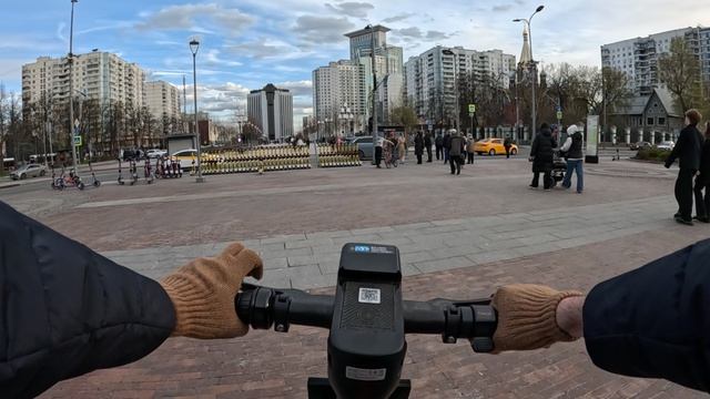 . Москва-Сокольники-Электрозаводская. Поездка на скутере 22.04.2026