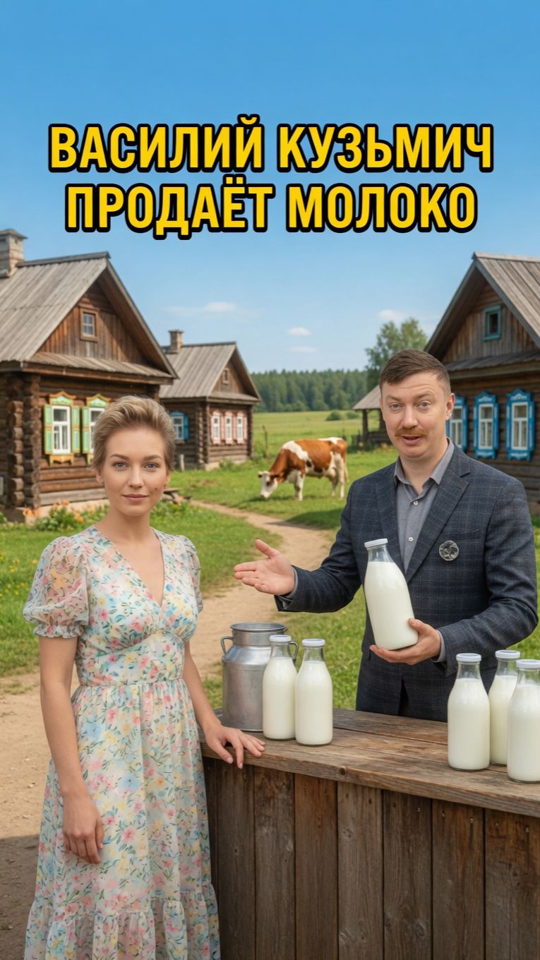 #ВасилийКузьмич #ПродаетМолоко #ДеревенскийЮмор #Советчики #РусскийЮмор