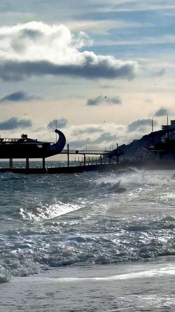 Ялта шторм🌊😢