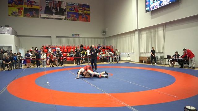 Турнир памяти Комова А.В. ст.Динская Вес 68 кг. Буланный Артём (Лабинск)-Кривоносов Даниил (Динская)