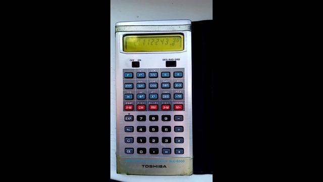 Toshiba SLC-8300, 1977 год