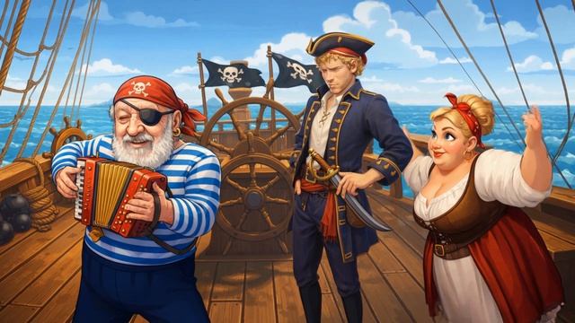 Мила Кириевская и Артём Зимин - Пиратская