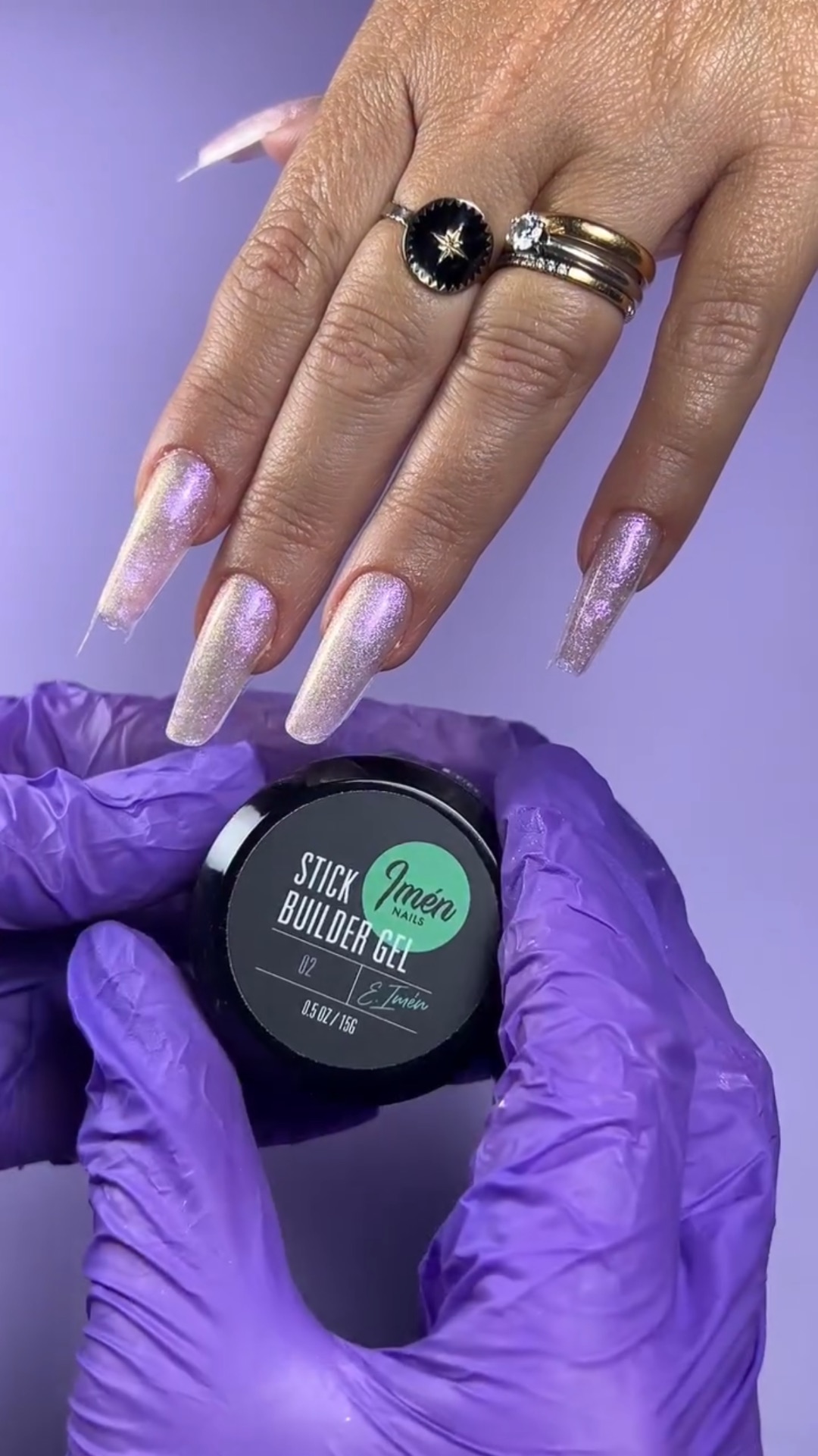 Нежно-перламутровый маникюр