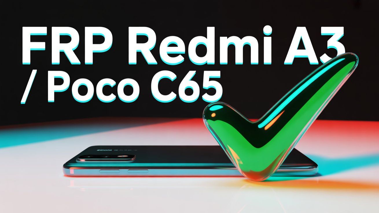 ✅Разблокировка гугл аккаунта Redmi A3 Poco C65.Удаление FRP XIAOMI 16 android✅