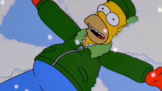 Снегопад в Спрингфилде