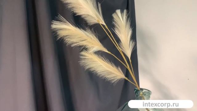 Декоративная ветка ВЕРДЮР, полиэстер, кремовая, 98 см, 1123344