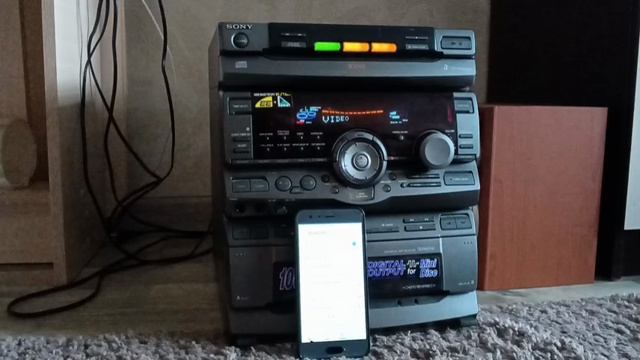 музыкальный центр Sony rx90 встроен неуправляемый модуль.mp4