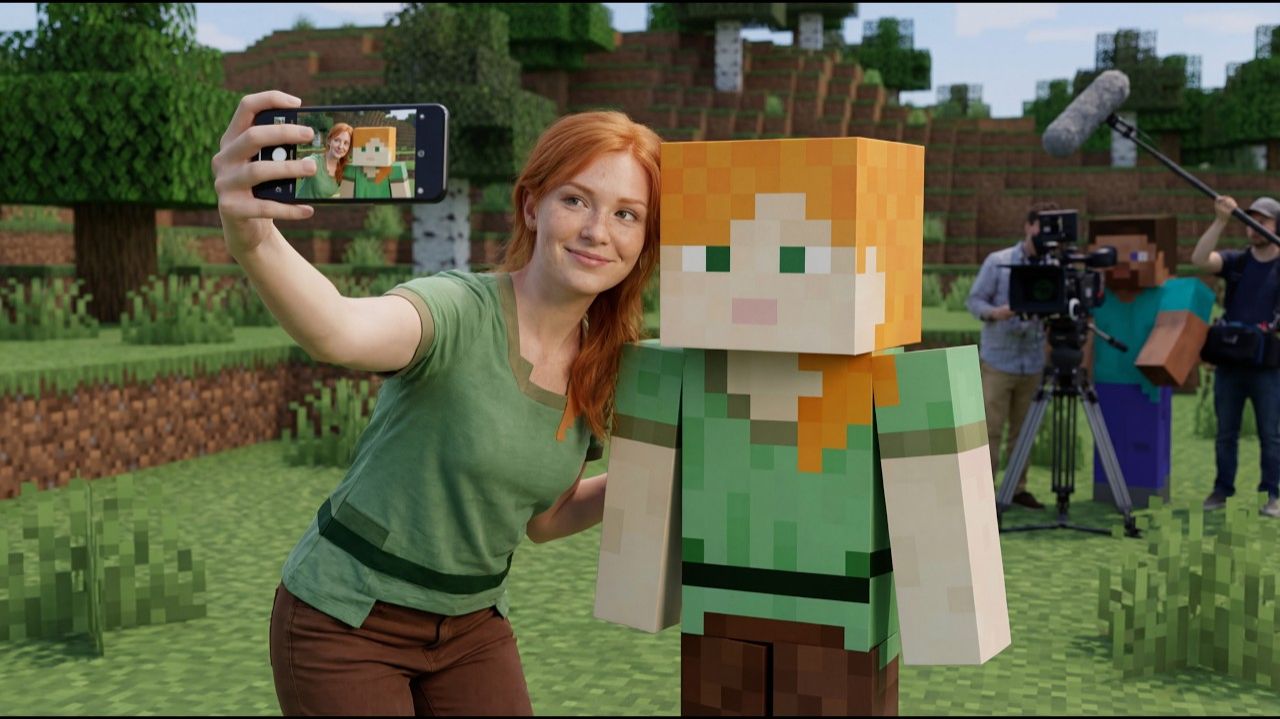Что, если бы МАЙНКРАФТ был настоящим? 💎⛏️ (Стив, Алекс, Крипер, Эндерман, Эндер Дракон и другие)