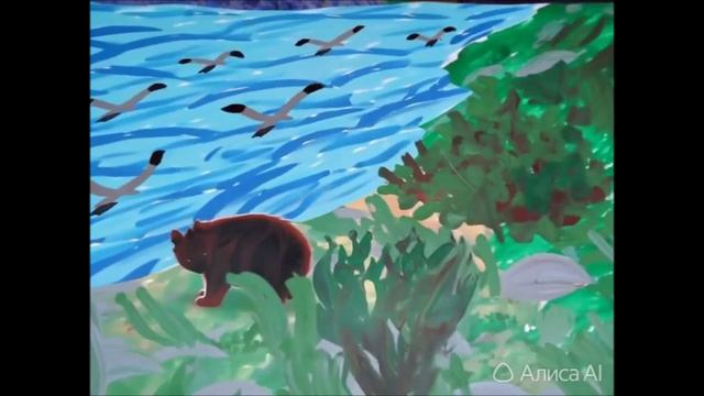 Мультфильм по рисункам.