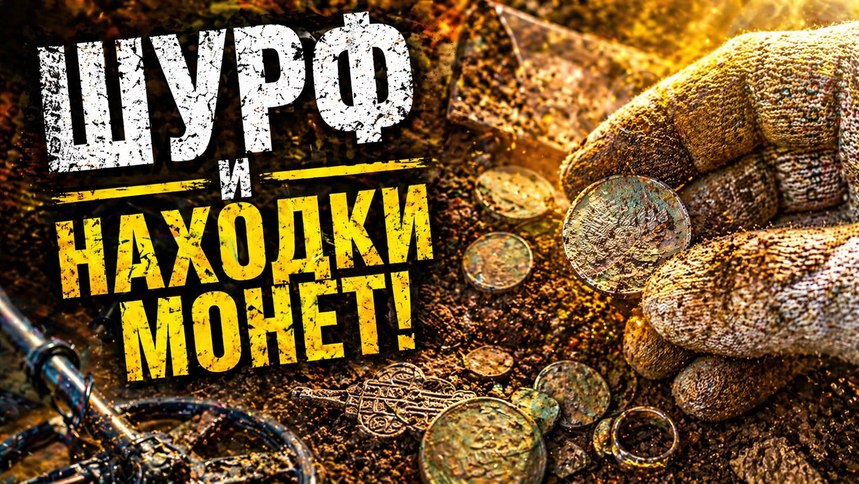 ШУРФ ВЗОРВАЛСЯ НАХОДКАМИ! СТАРИННЫЕ МОНЕТЫ ПРЯМО ПОД НОГАМИ!