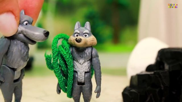 Видео для детей - Мультики для детей с игрушками Плеймобил и Щенячий Патруль - Борьба за сокровища!