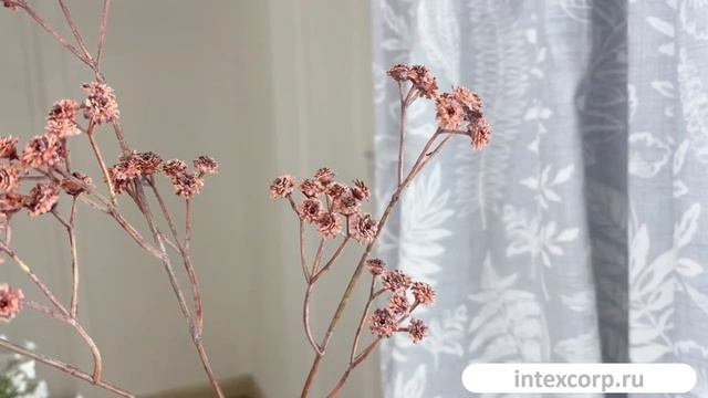 Декоративная искусственная ветка ВОЗДУШНАЯ ГИПСОФИЛА, пластик, 60 см, 2006281-2