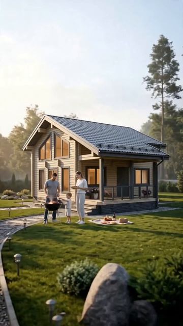 Облёт дома по проекту «Провансаль» — одному из наших топовых решений 🏡