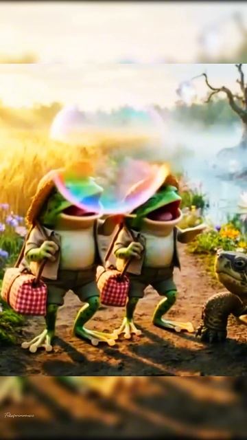 Черепаха#ai#felixforevermusic#felixforevermultfilm#ai#чуковский#мультфильм