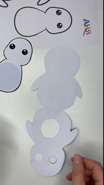 Пингвин с подвижными глазками — игрушка ко Дню пингвина 🐧👀✨