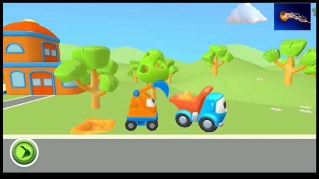 Грузовичок Лёва .  Мультики для детей про машинки . Эксковатор КАБУ .