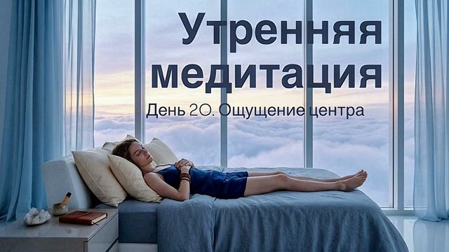 Можете ли вы почувствовать своё тело изнутри, как позвоночник тянется вдоль кровати? Практика утром