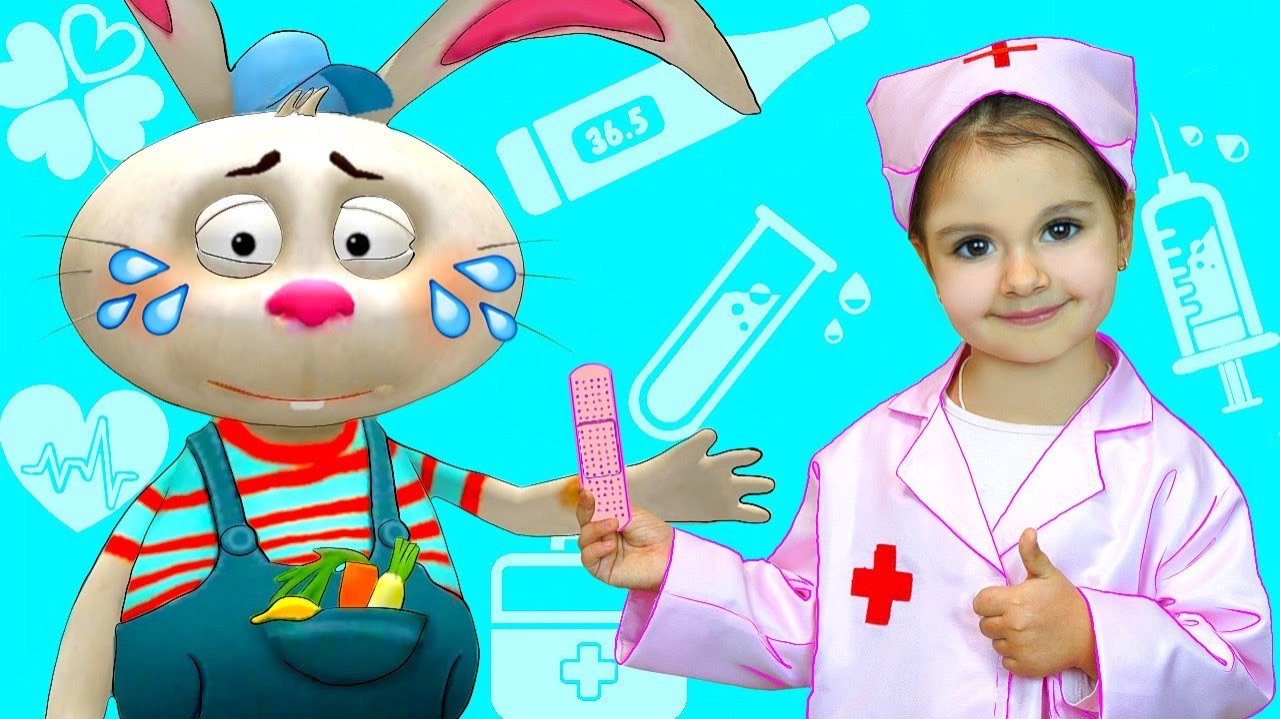 Арина Попала в Мультик Игру про Виртуальных Друзей | Арина как Доктор Лечит Лесных Животных