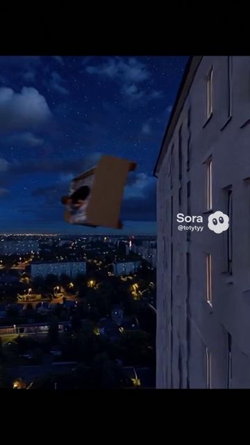 улетел на кровать