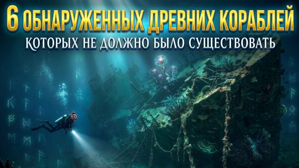 6 Обнаруженных Древних кораблей, которых не должно было существовать #BRIGHT_SIDE