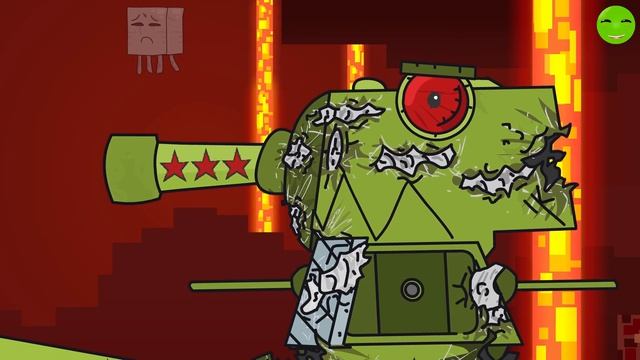 Как я попал в Майнкрафт КВ-44 в Майнкрафте! - Мультики про танки