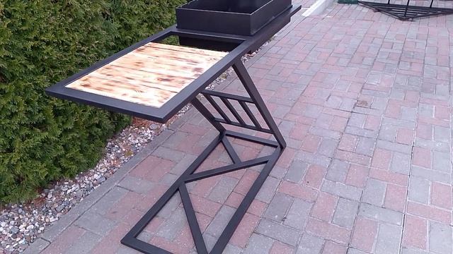 Мангал в стиле лофт Z на сайте - Madmetal.ru