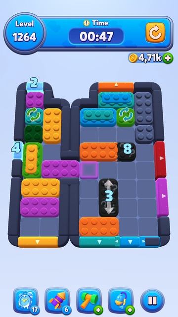 Color Block Jam 1264 Уровень